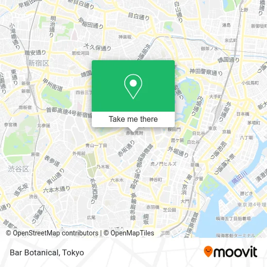 Bar Botanical map
