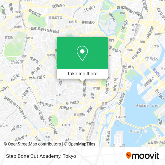 Step Bone Cut Academy map