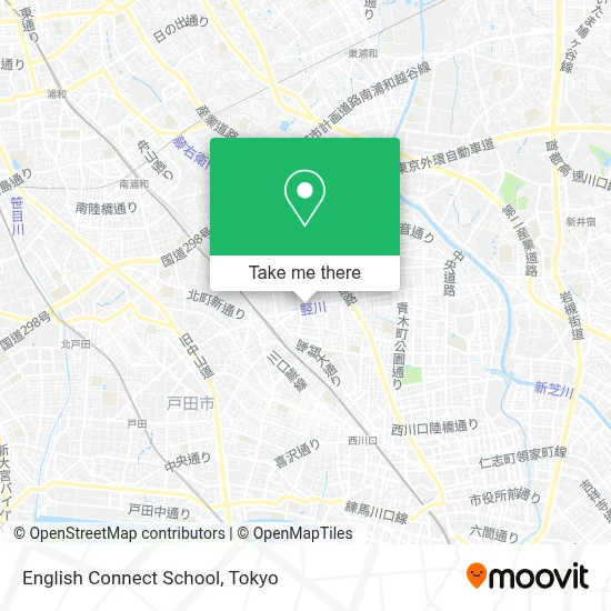 English Connect School map