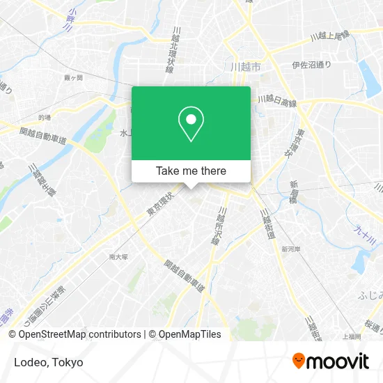 Lodeo map