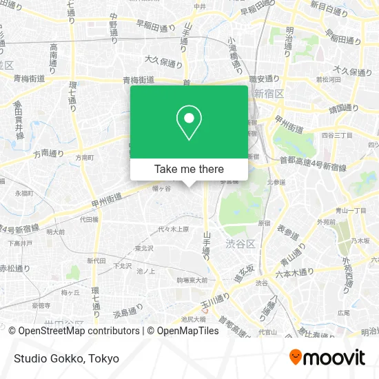 Studio Gokko map
