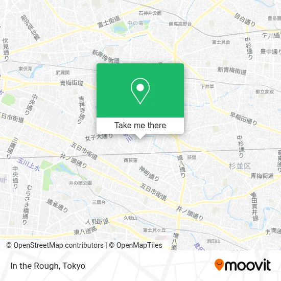 In the Rough map
