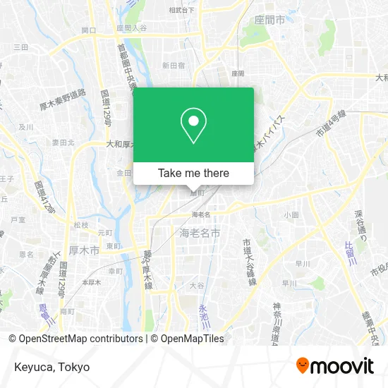 Keyuca map
