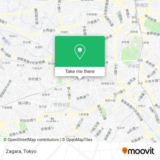 Zagara map