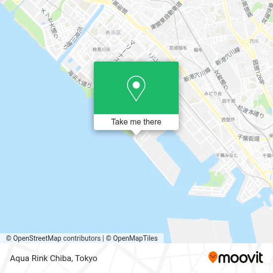 Aqua Rink Chiba map