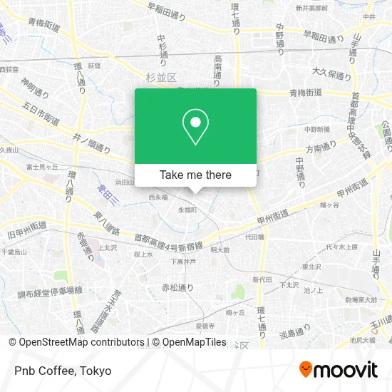 Pnb Coffee map