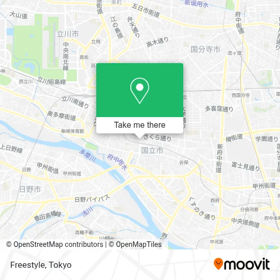 Freestyle map