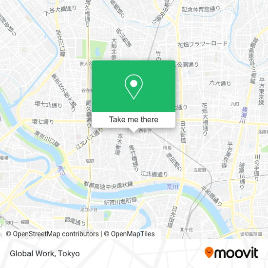 Global Work map