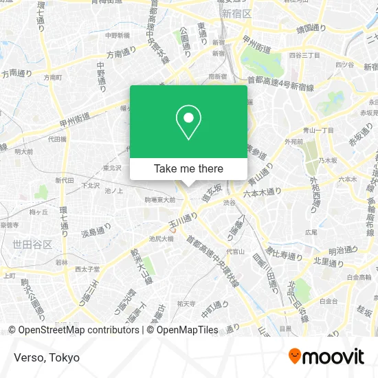 Verso map