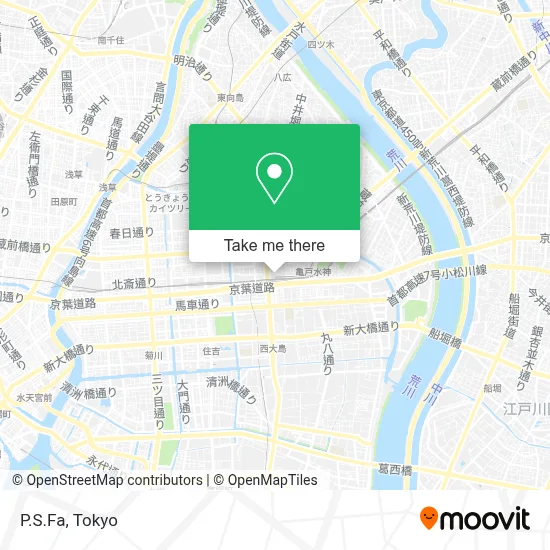 P.S.Fa map