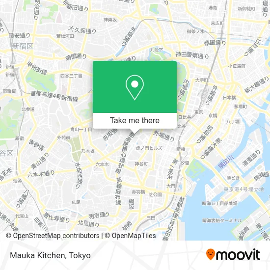 Mauka Kitchen map
