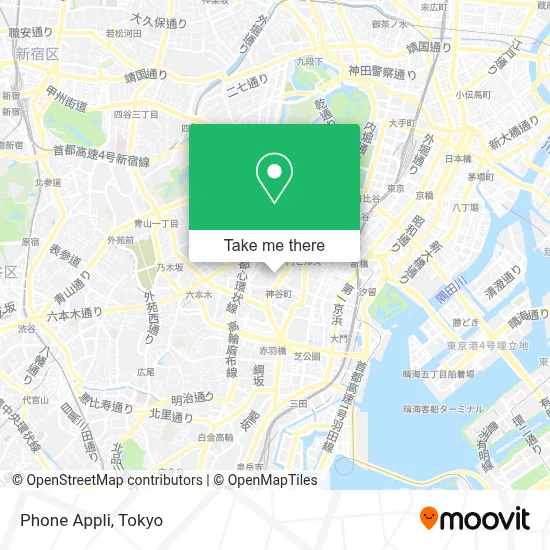 Phone Appli map