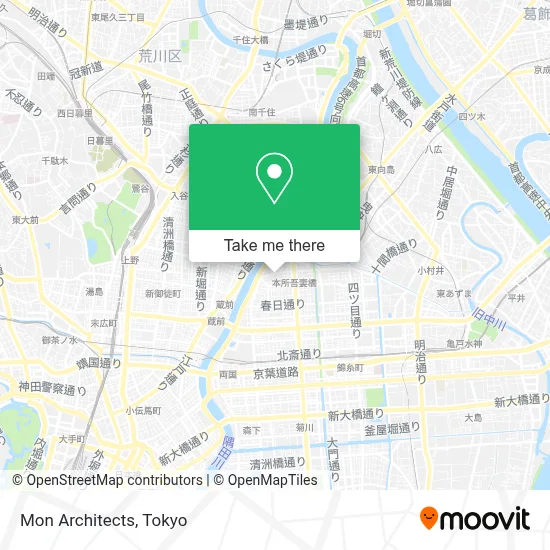Mon Architects map