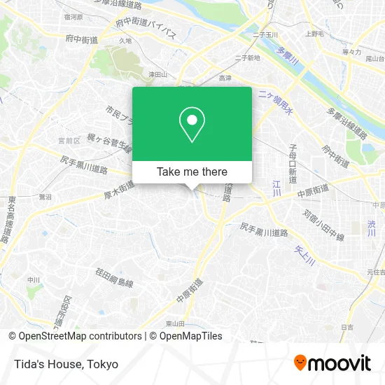 Tida's House map