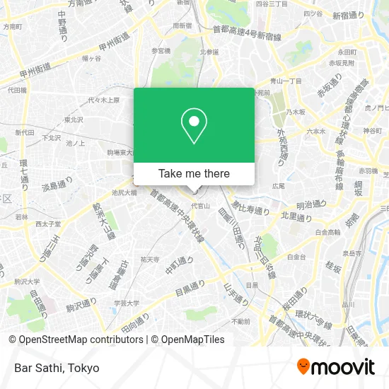 Bar Sathi map