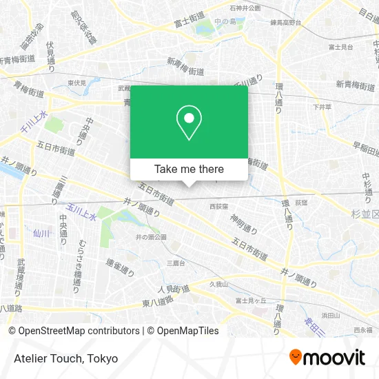 Atelier Touch map