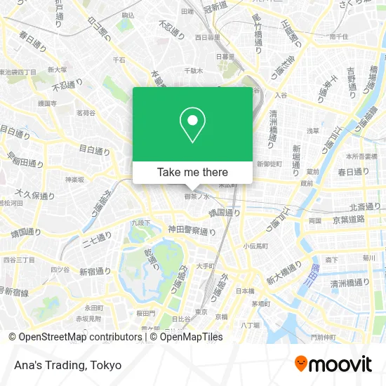 Ana's Trading map
