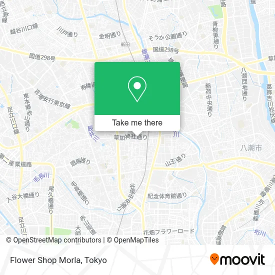 Flower Shop Morla map