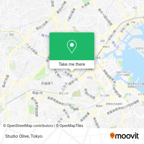 Studio Olive map