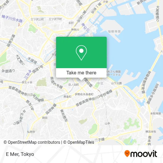 E Mer map