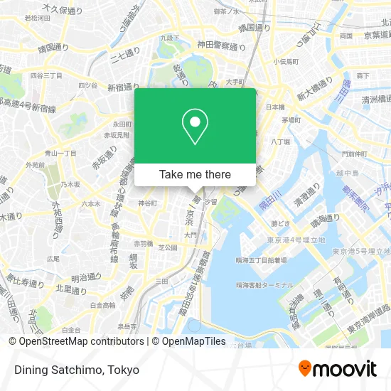 Dining Satchimo map