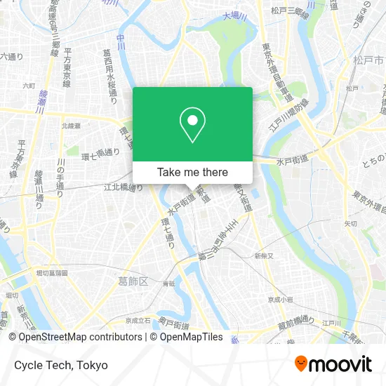 Cycle Tech map