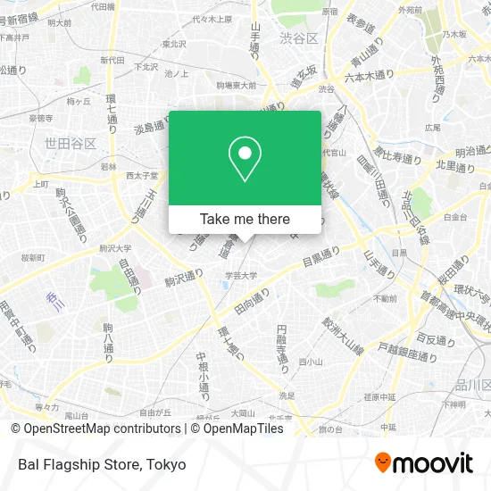 Bal Flagship Store map