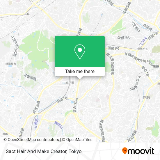 Sact Hair And Make Creator map