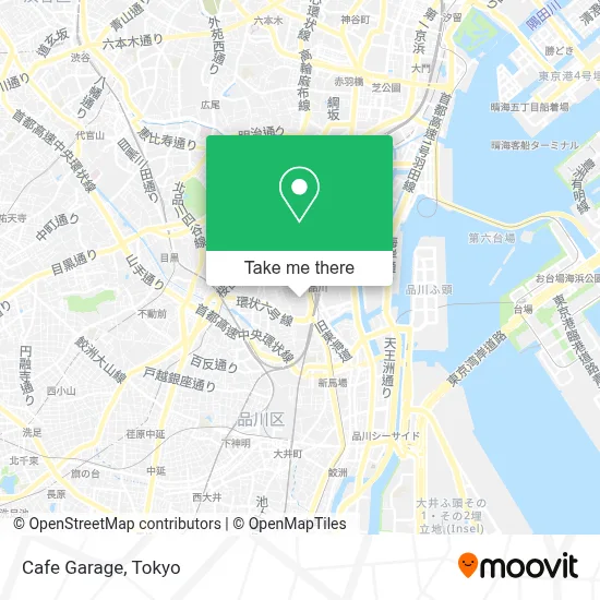 Cafe Garage map