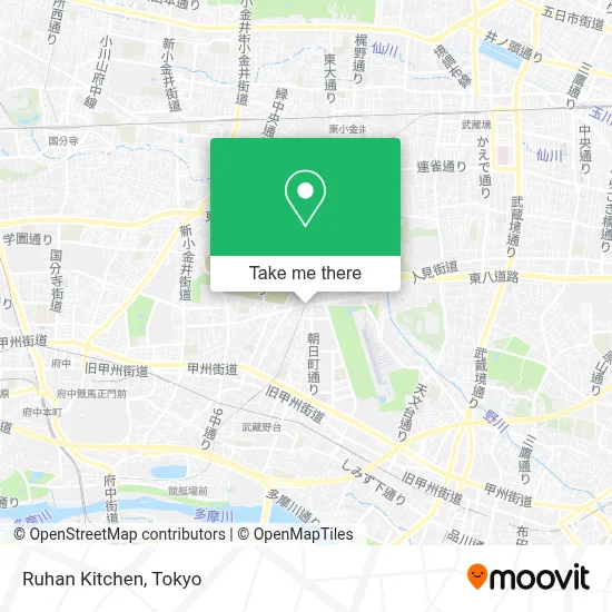 Ruhan Kitchen map