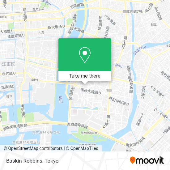 Baskin-Robbins map