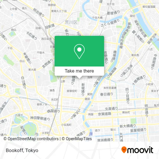 Bookoff map