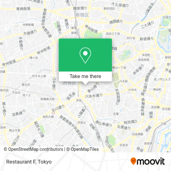 Restaurant F map