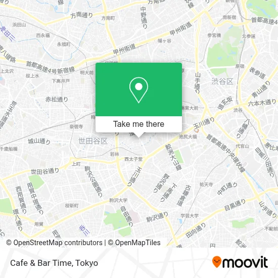 Cafe & Bar Time map