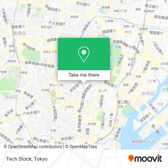 Tech Stock map