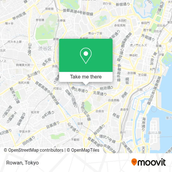 Rowan map
