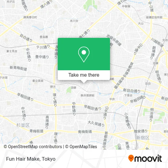 Fun Hair Make map