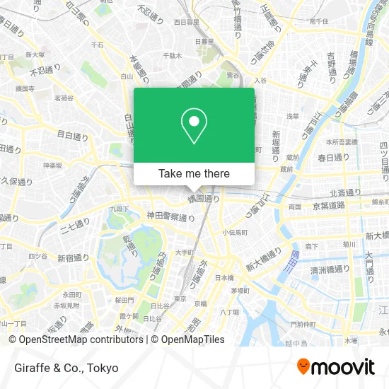 Giraffe & Co. map