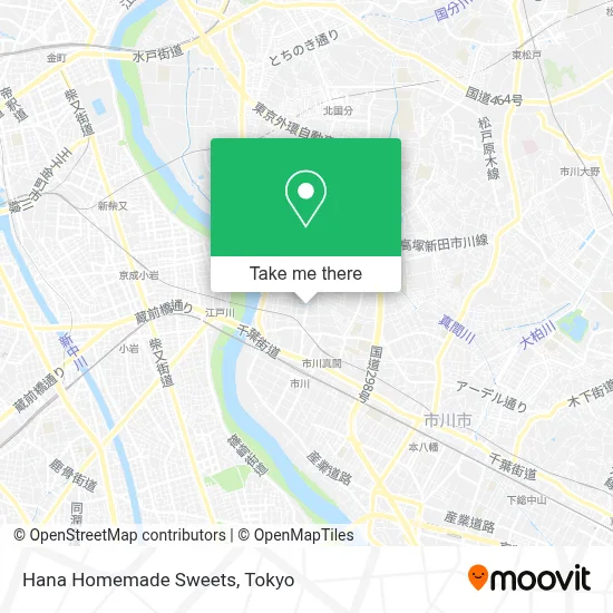 Hana Homemade Sweets map