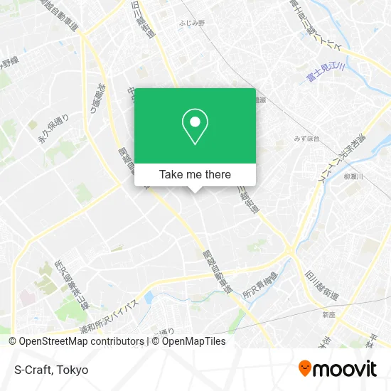 S-Craft map