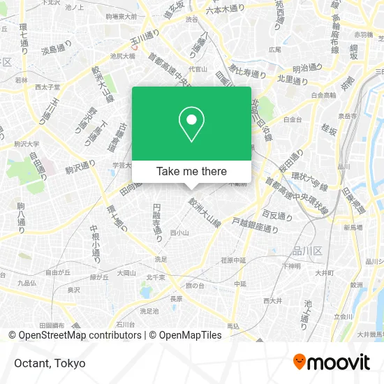 Octant map