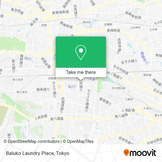 Baluko Laundry Place map