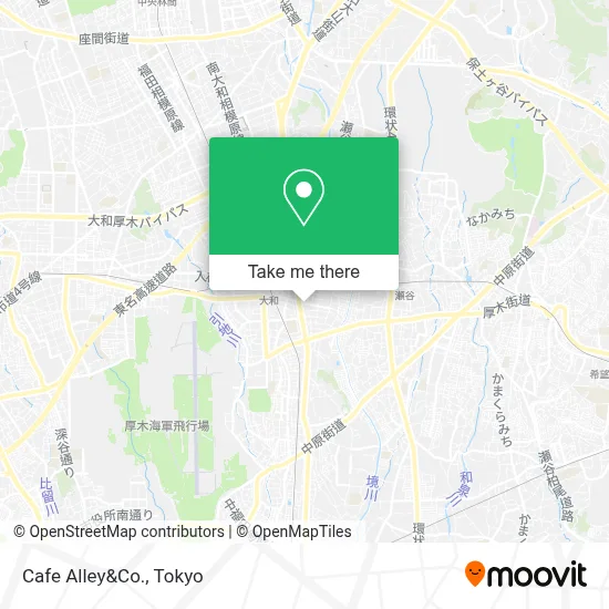 Cafe Alley&Co. map