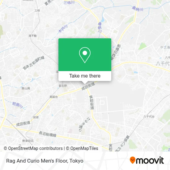 Rag And Curio Men's Floor map
