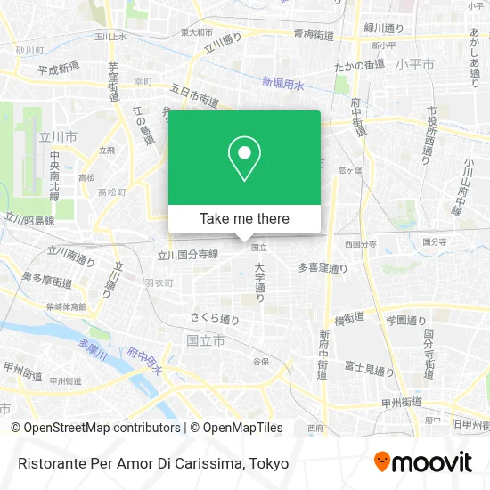Ristorante Per Amor Di Carissima map