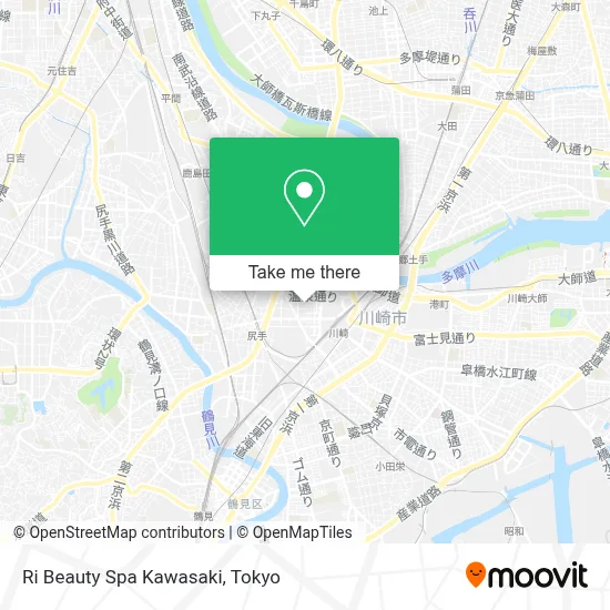 Ri Beauty Spa Kawasaki map