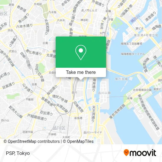 PSP map