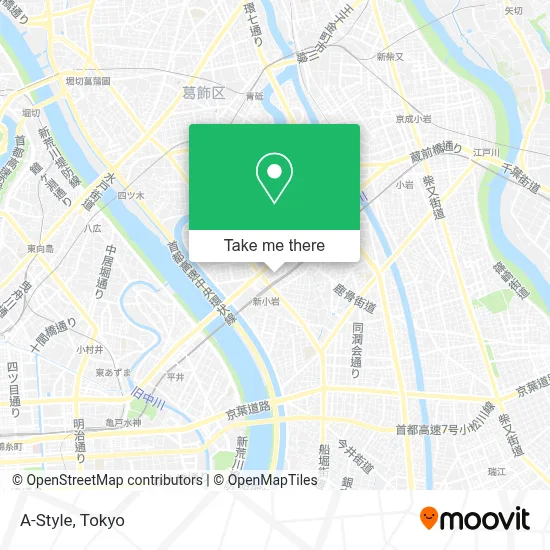 A-Style map