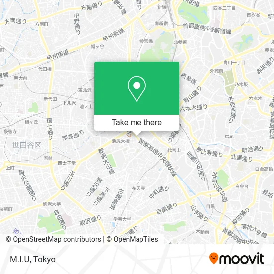 M.I.U map