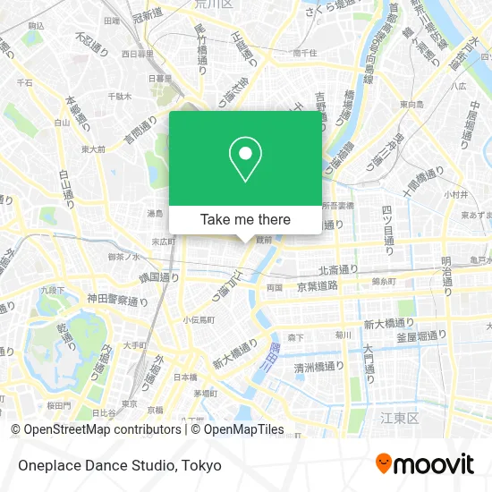 Oneplace Dance Studio map